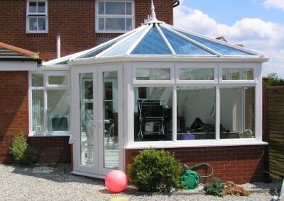 P SHAPED CONSERVATORY 1